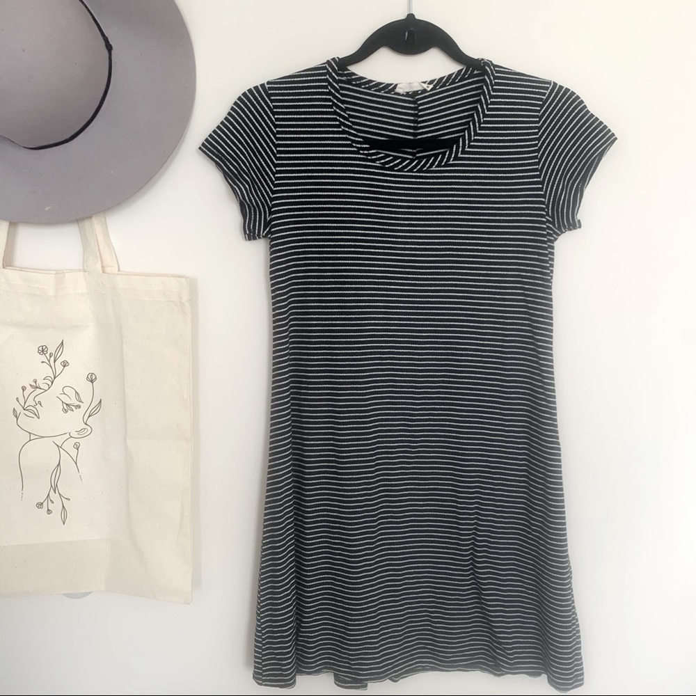 Striped T-Shirt Dress